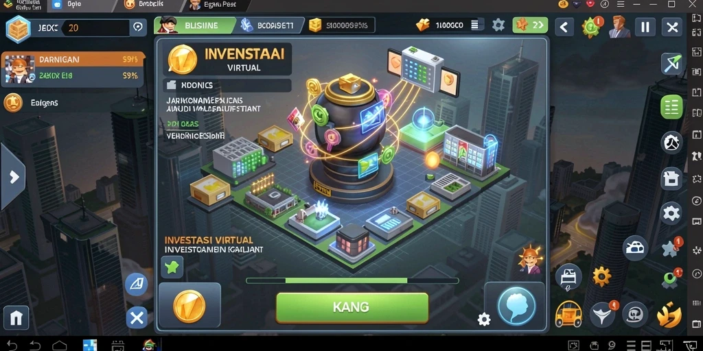Screenshot menunjukkan hadiah dan pencapaian yang bisa diraih dalam F200M.