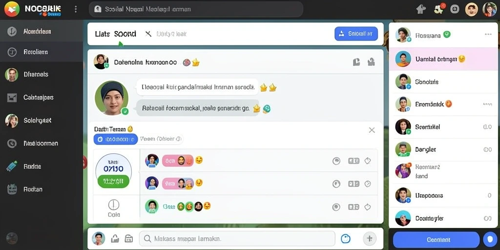Tangkapan layar menu kustomisasi karakter yang beragam.