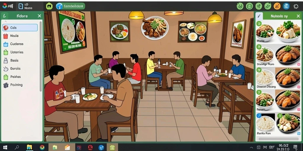 Komunitas aktif dengan interaksi antar pemain.