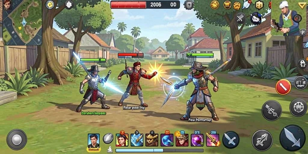 Mode permainan yang bervariasi dan menantang.
