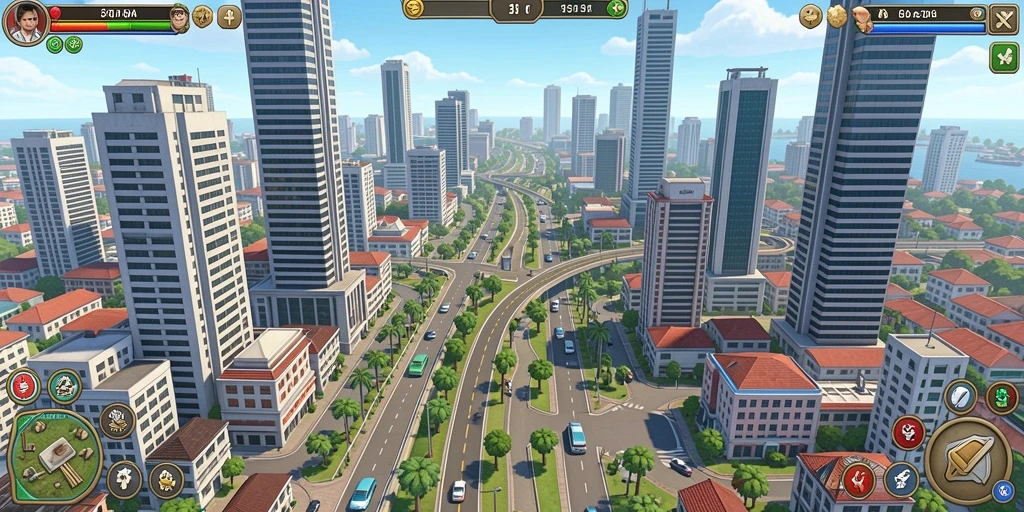 Grafik yang memukau dan detail yang tajam.