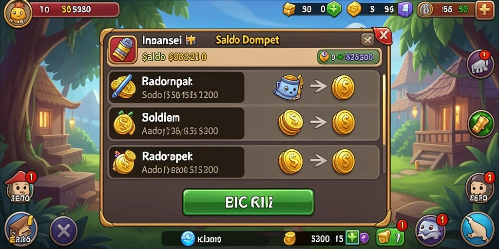 Momen saat pemain menyelesaikan tantangan dan mendapatkan reward.