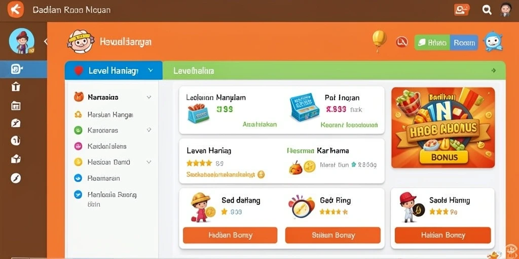 Level baru yang menantang dan seru untuk dijelajahi.